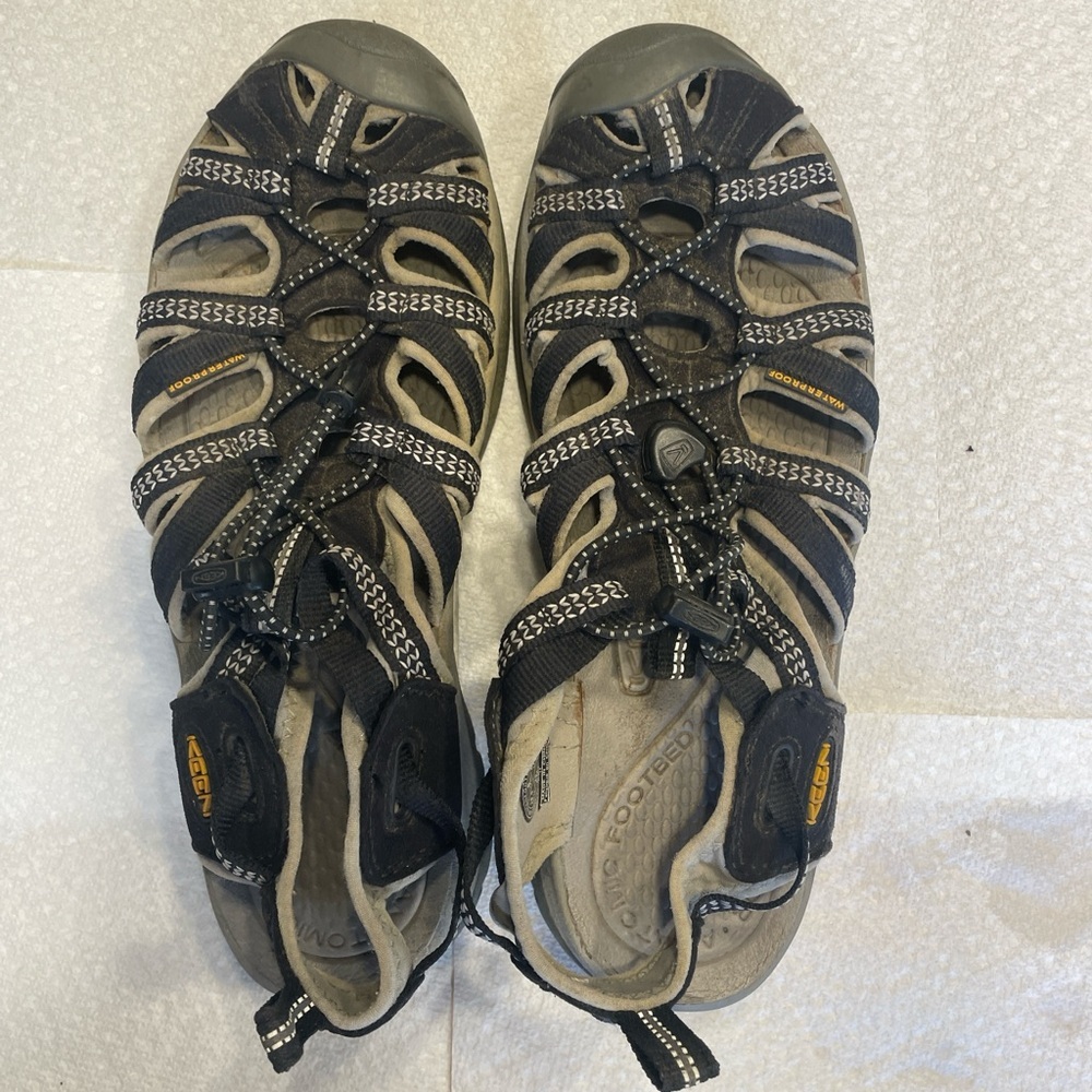 Keen Black and Gray Women's Sandals